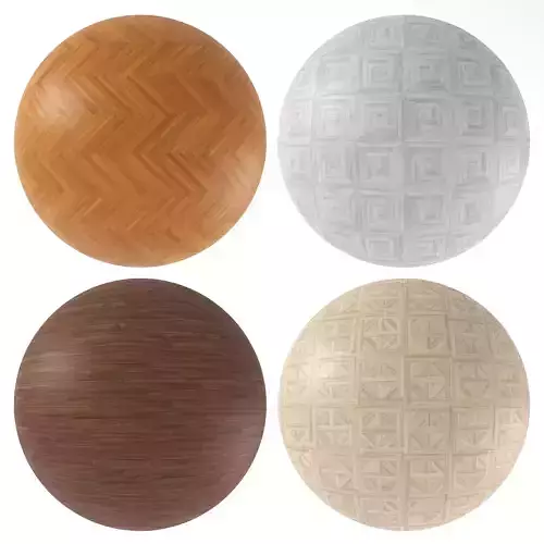 Parquet - Laminate - Wooden floor 4 in 1