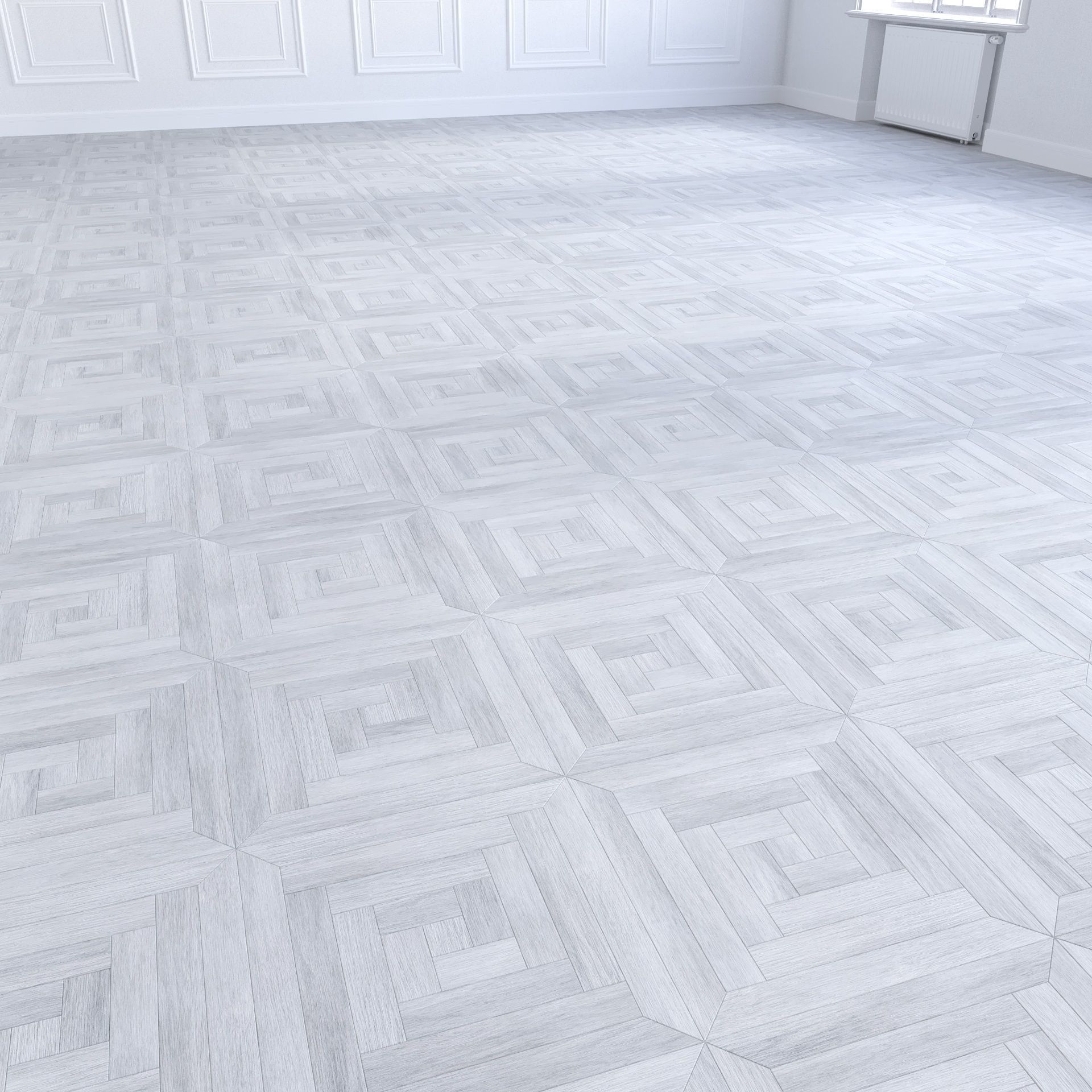 Parquet - Laminate - Wooden floor 4 in 1 3D model_18