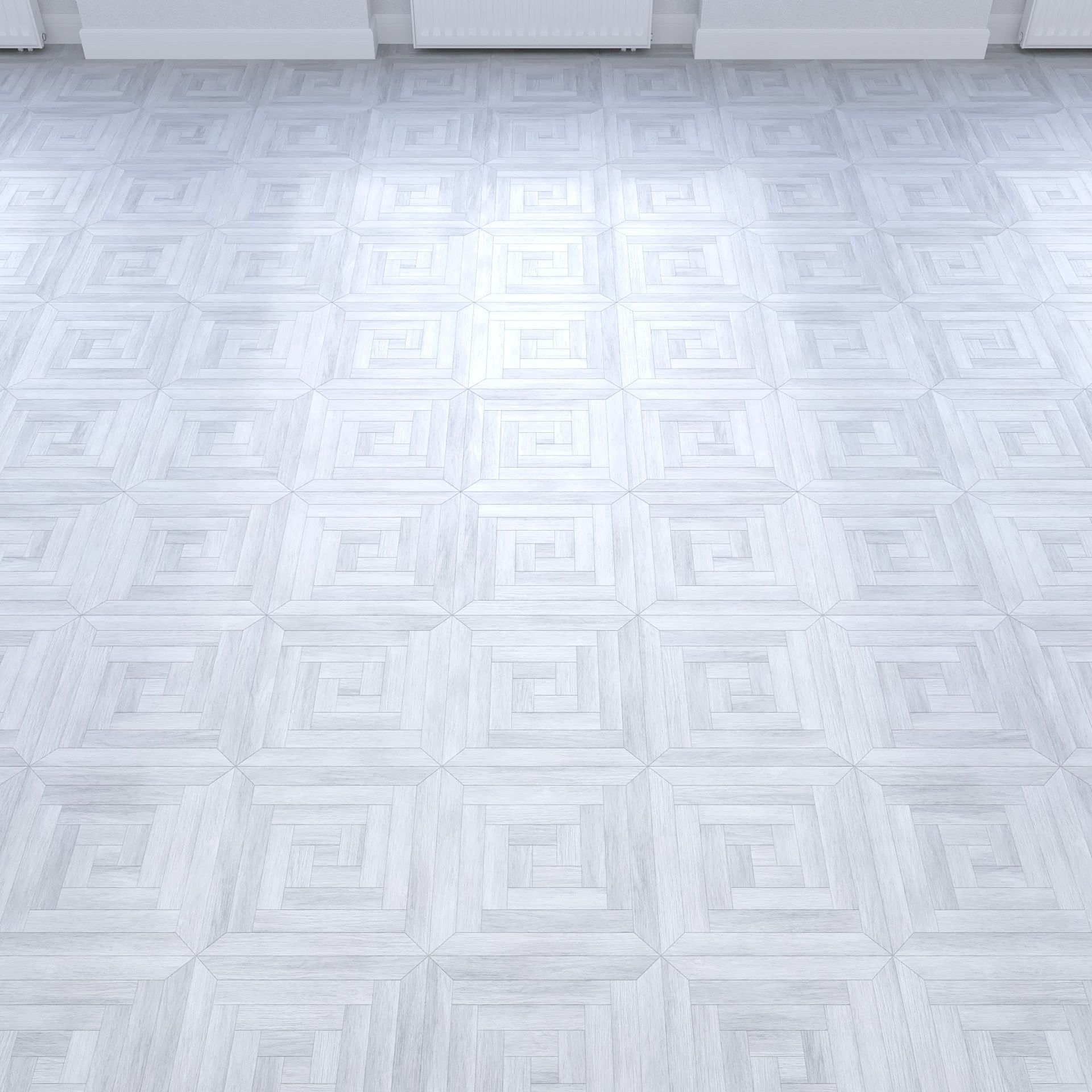 Parquet - Laminate - Wooden floor 4 in 1 3D model_14