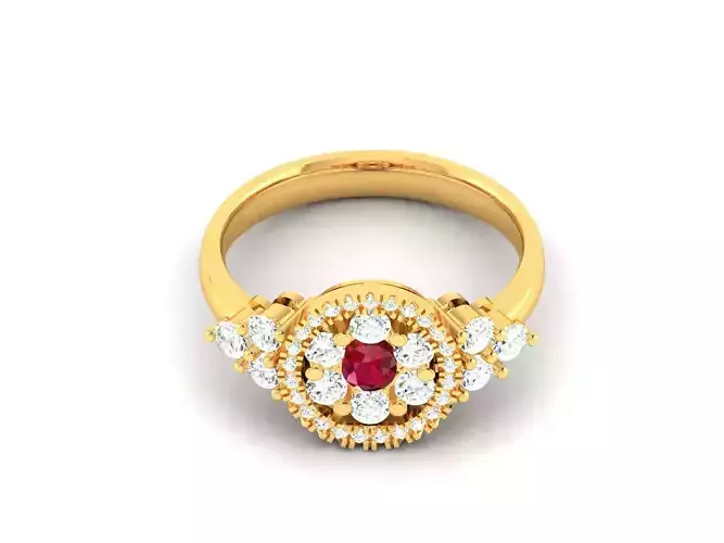 Solitaire Women Engagement Wedding Ring