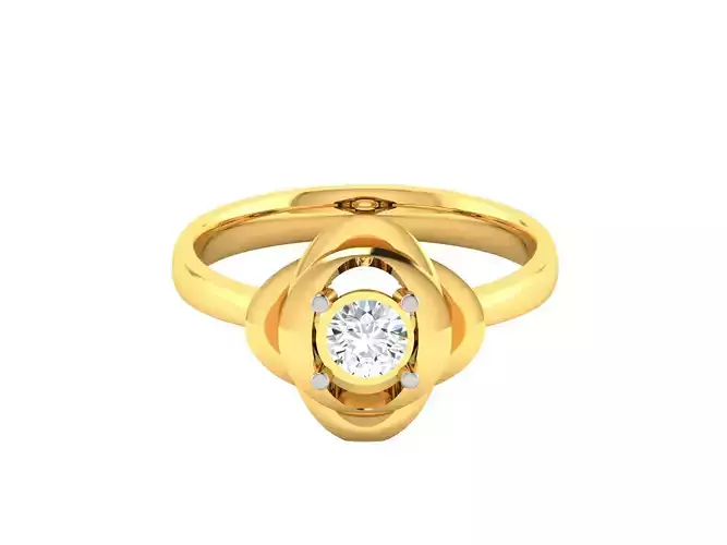 Solitaire Women Engagement Wedding Ring