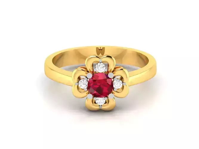 Solitaire Women Engagement Wedding Ring