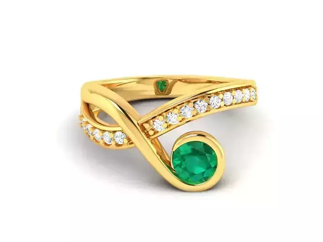 Solitaire Engagement Wedding Ring