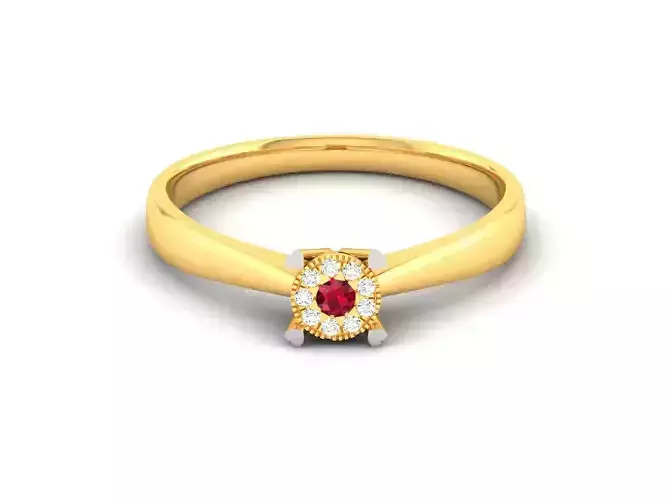 Solitaire Engagement Wedding Ring