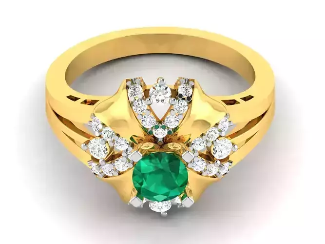 Solitaire Engagement Wedding Ring