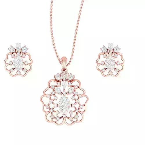 Pendant Earrings Combo