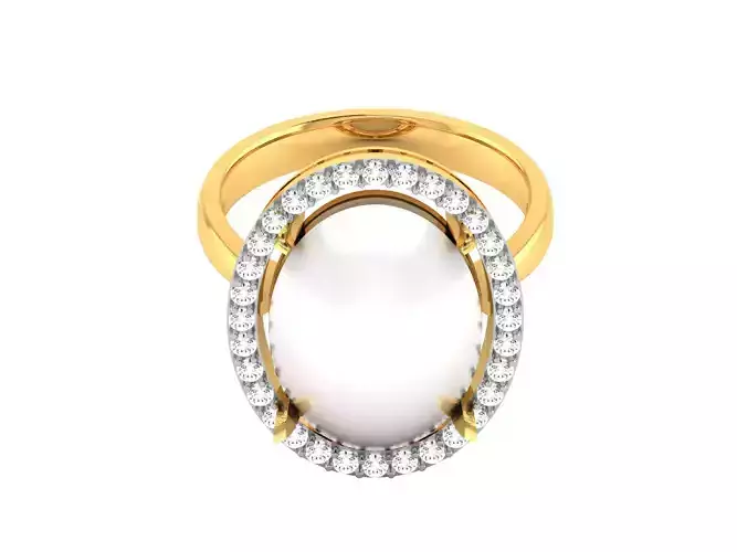 Solitaire Women Wedding Engagement Opal Stone  Ring