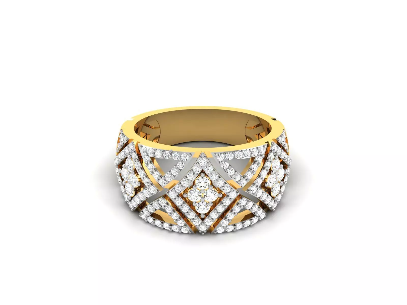 Solitaire Wedding Engagement Ring 3D print model