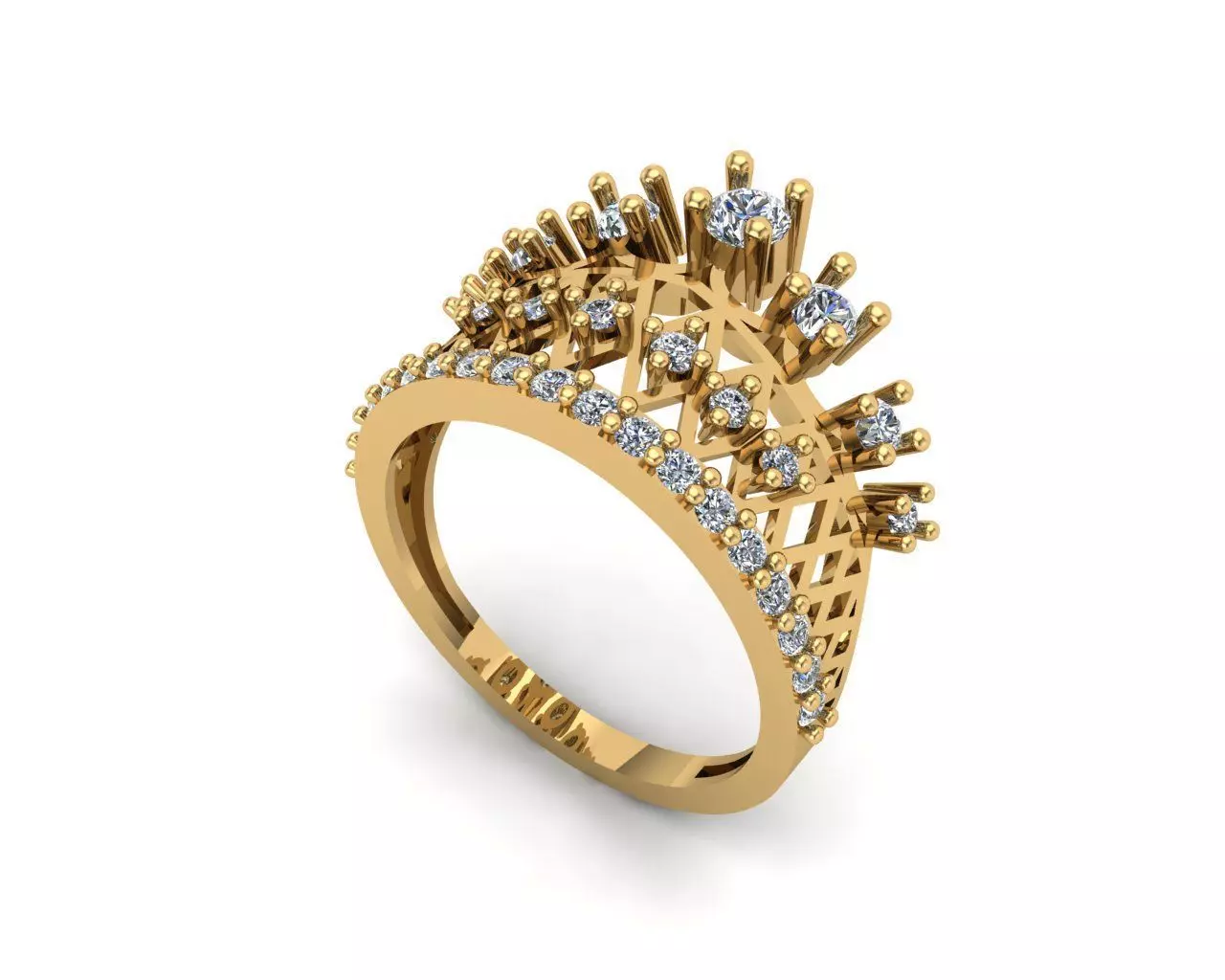 Jewelry ring 099 3D print model