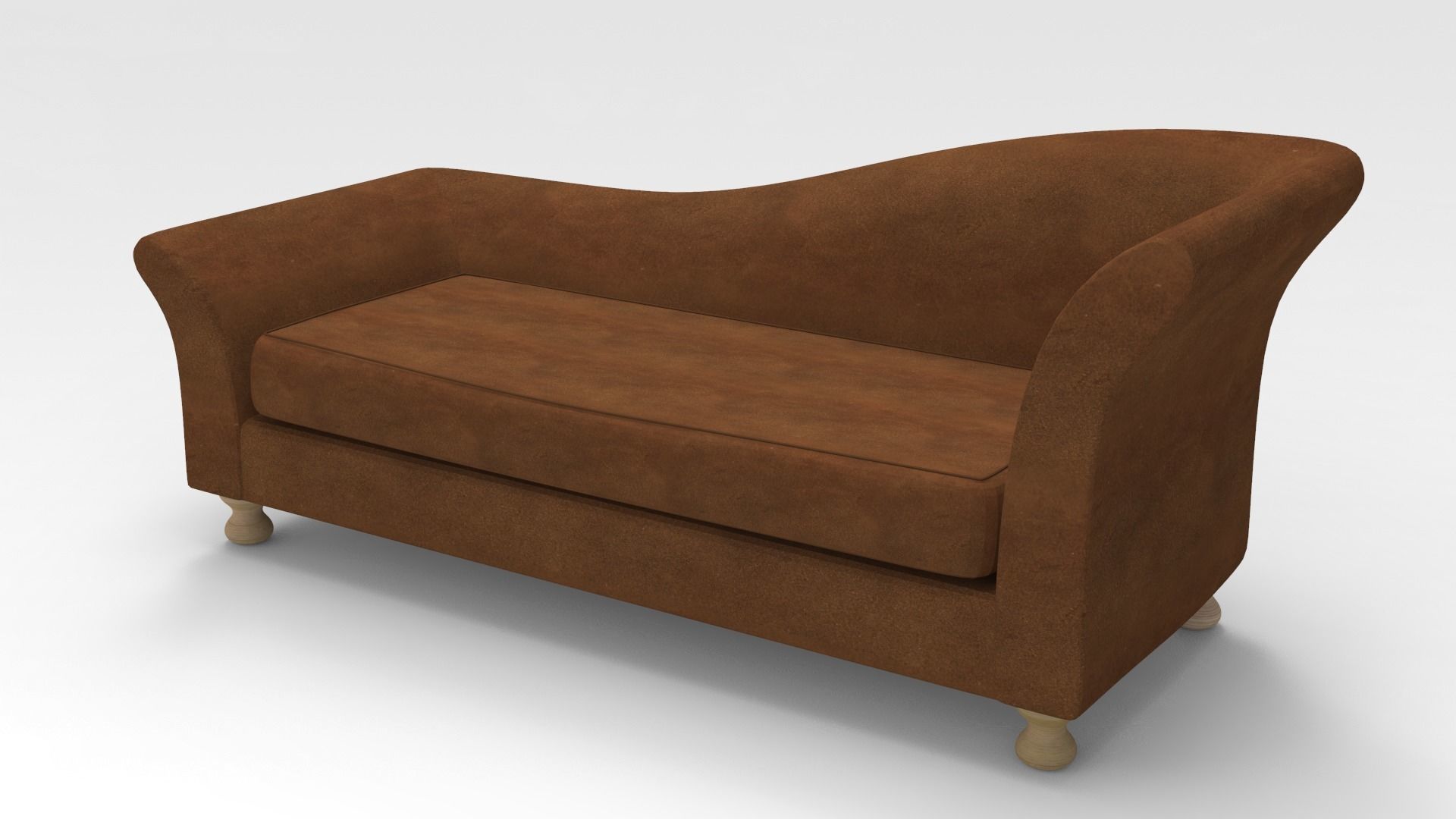 Lounge Sofa 3D model_3