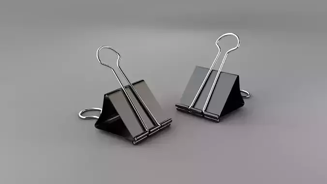 Black Paper clip