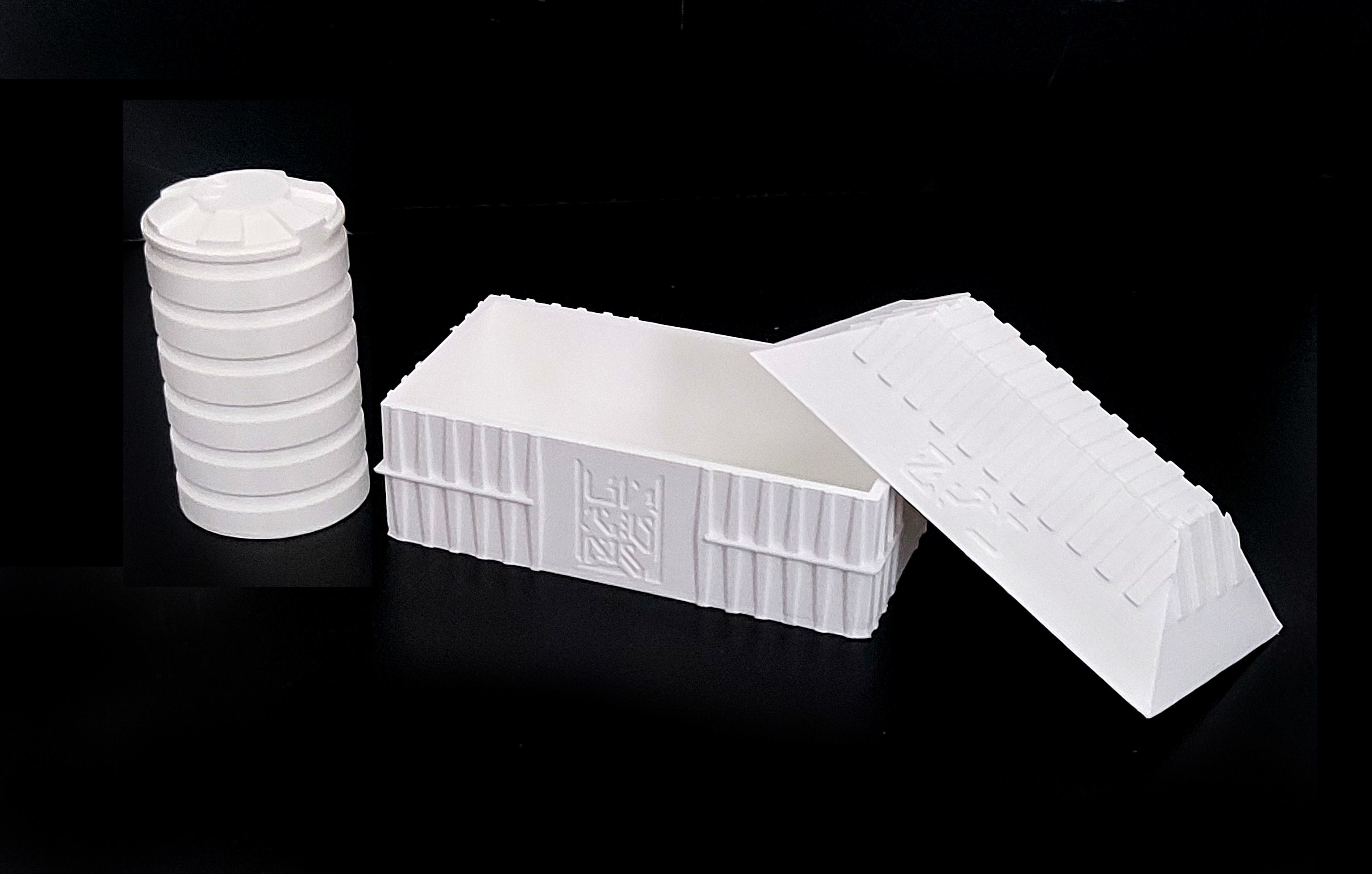 Hangar Barrel 1-6 scale Hottoys  Free 3D print model_8