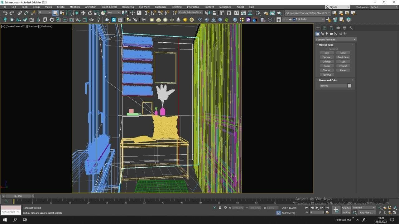 balcony  terrace loggia 3D model_3