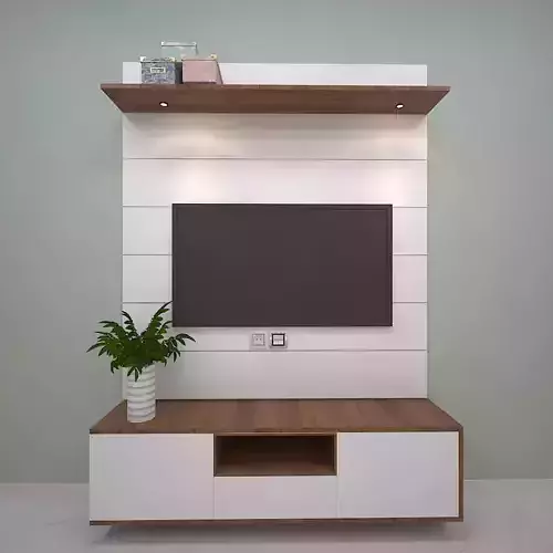 LCD UNIT Low-poly 3D model