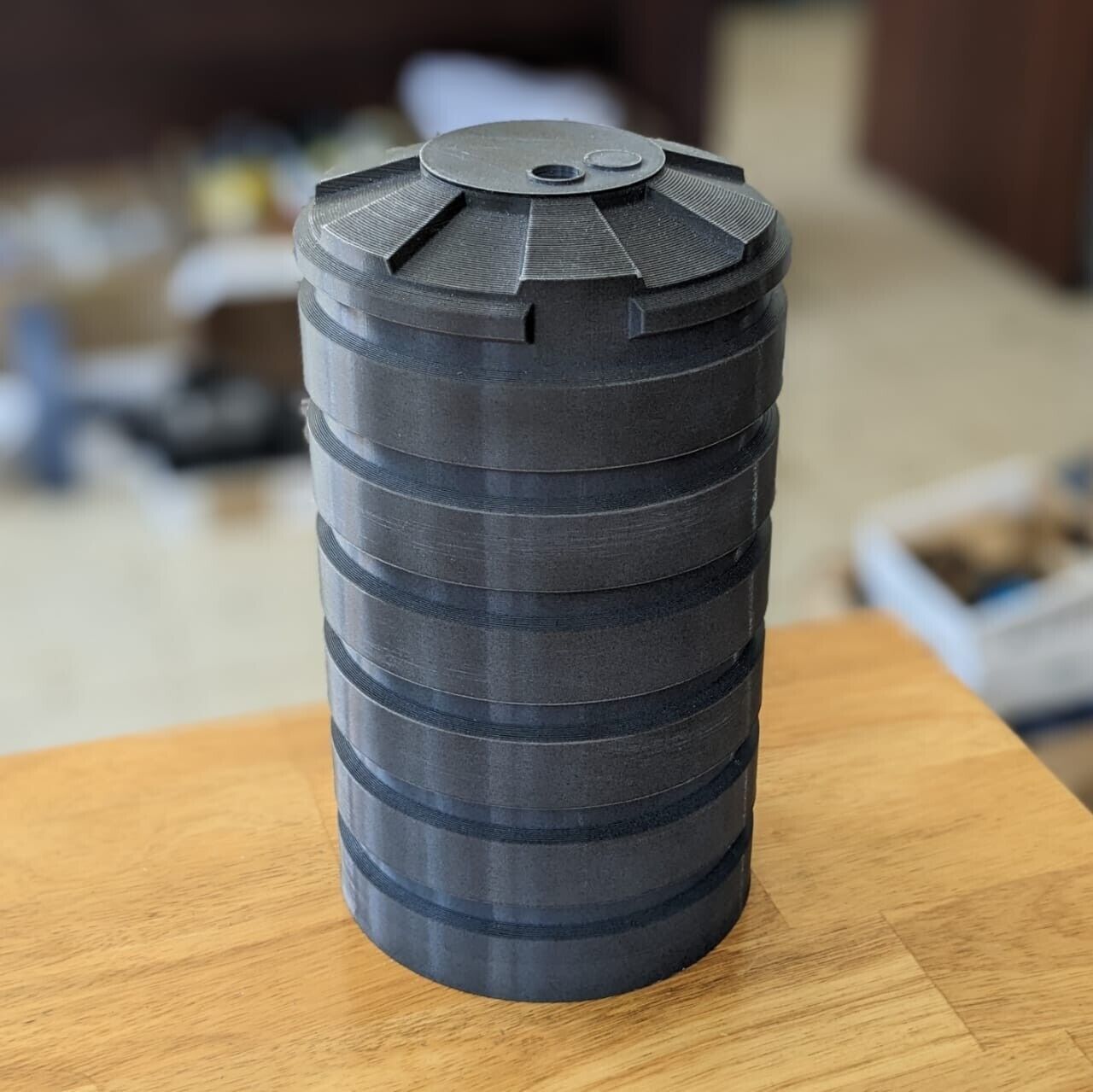 Hangar Barrel 1-12 scale Blackseries  Free 3D print model_12