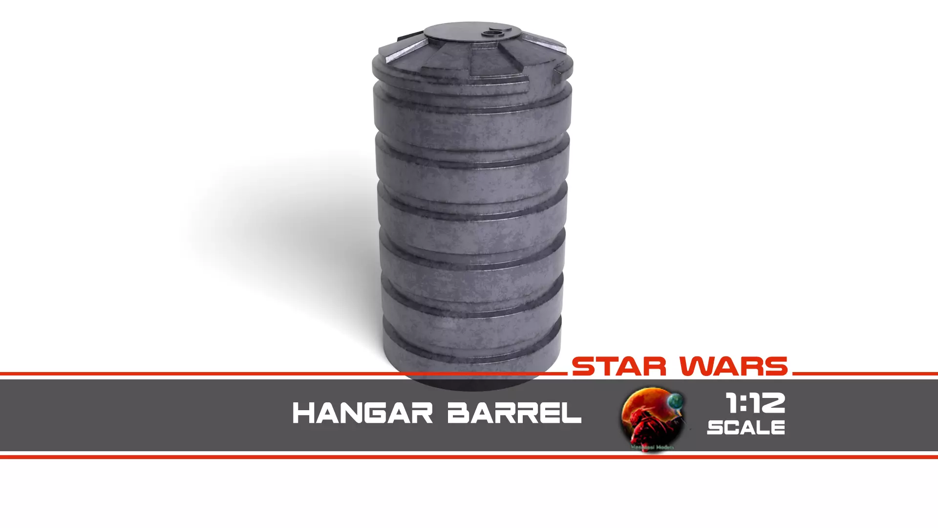 Hangar Barrel 1-12 scale Blackseries  Free 3D print model_0
