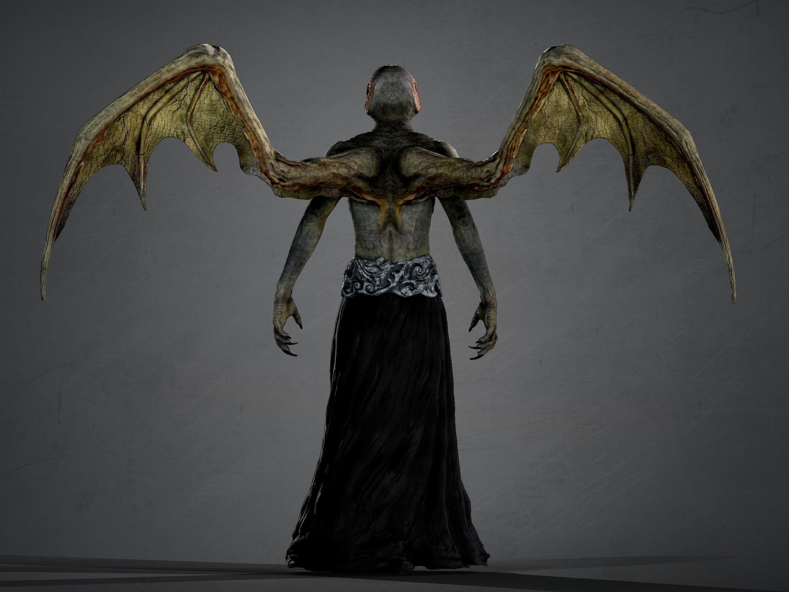 Marcus Low-poly 3D model_9