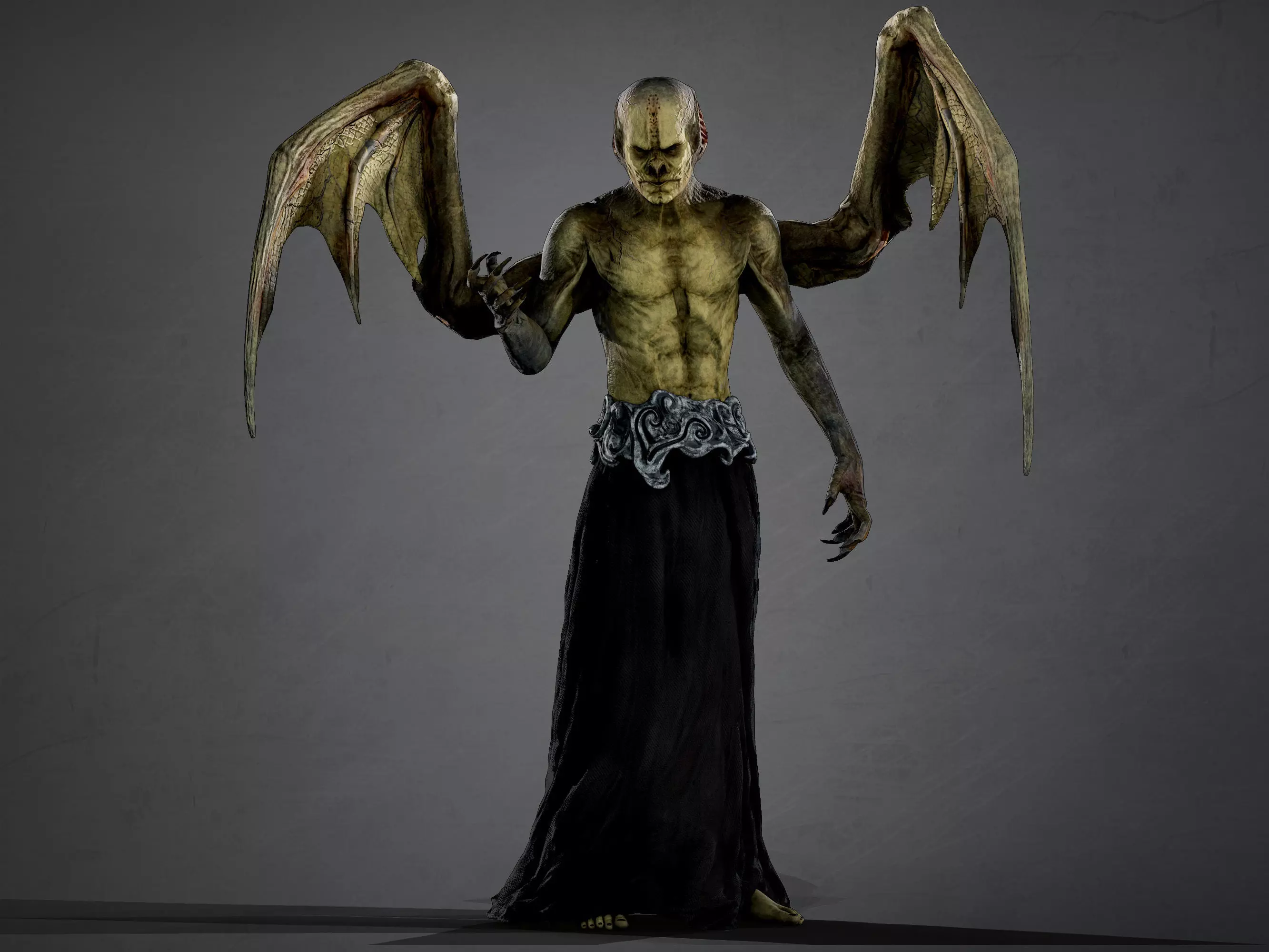 Marcus Low-poly 3D model_0