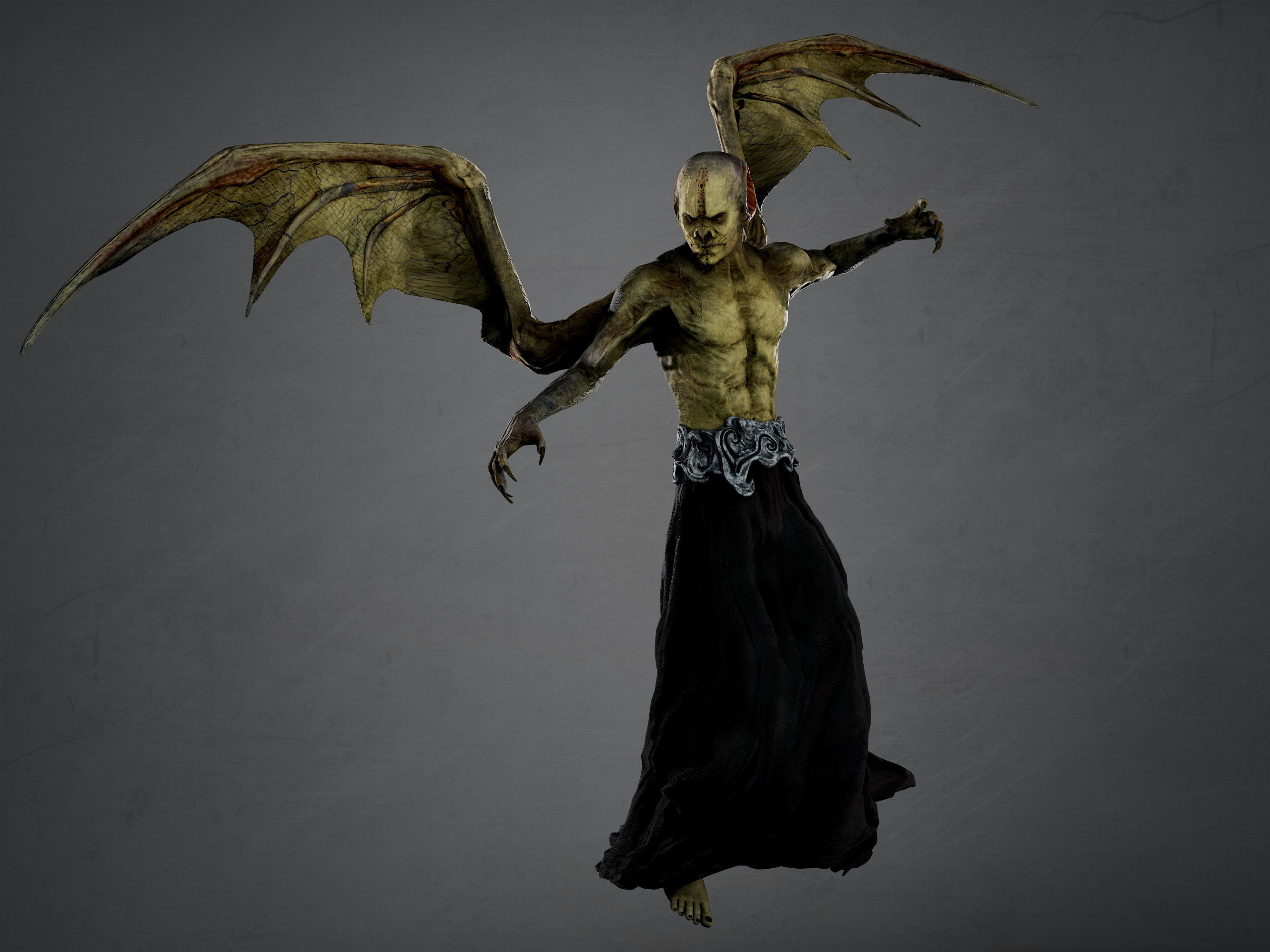 Marcus Low-poly 3D model_4