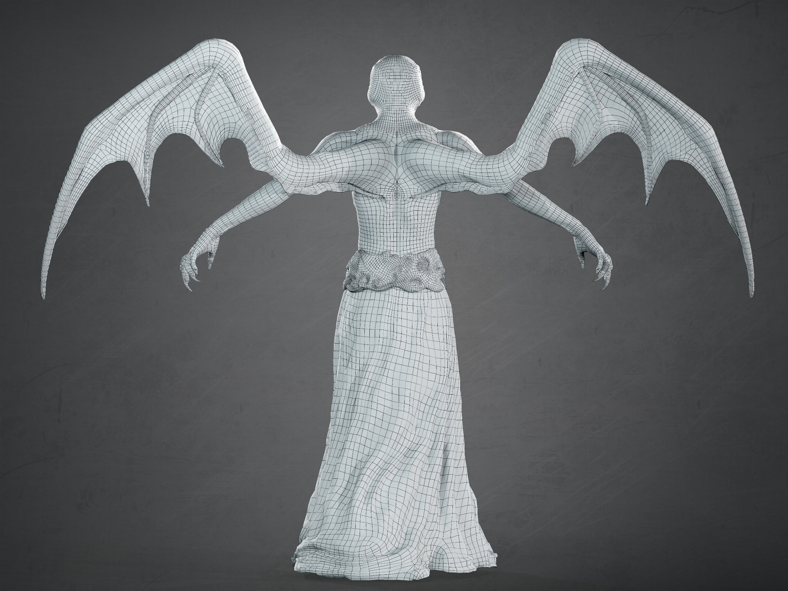 Marcus Low-poly 3D model_13