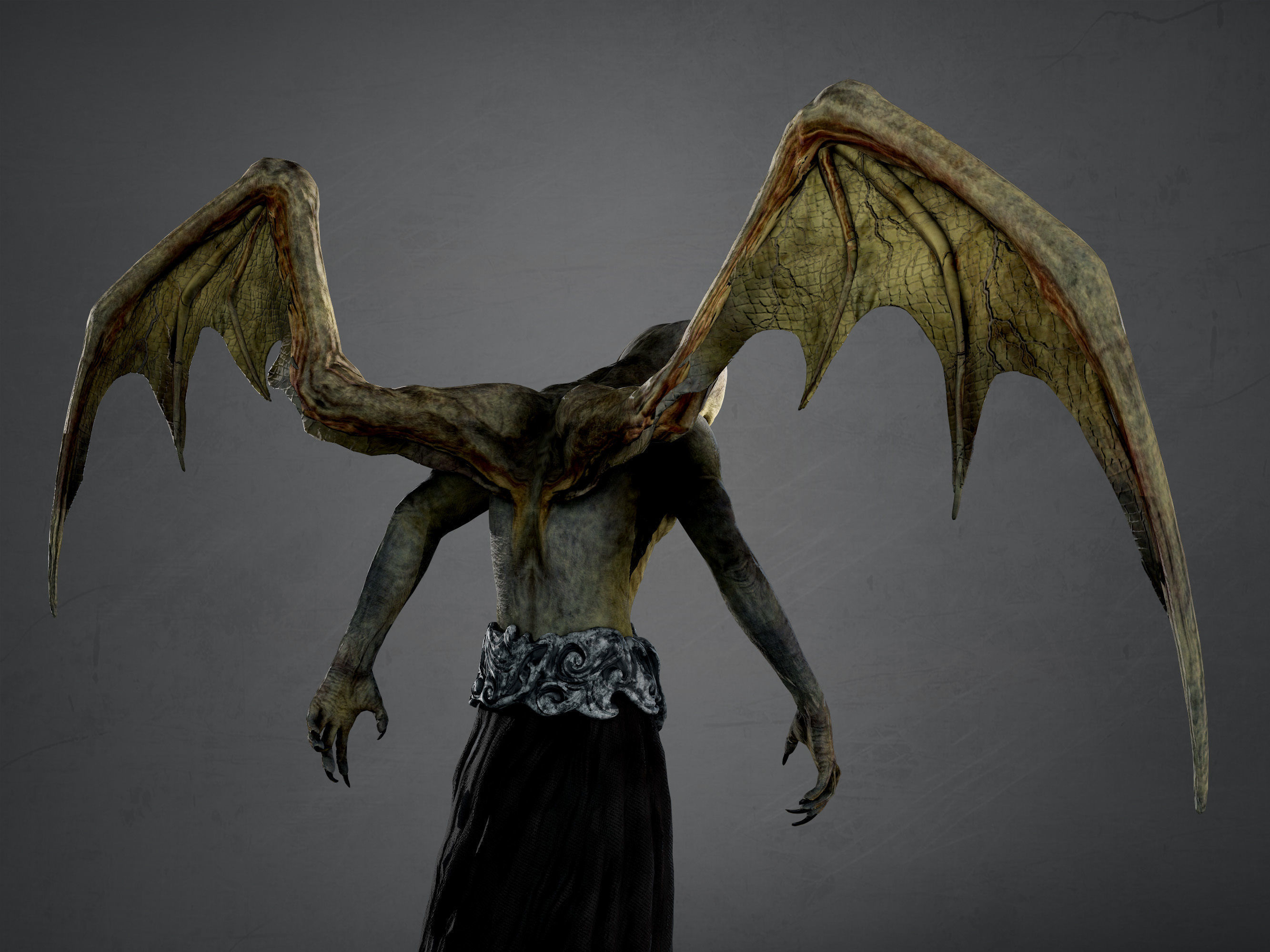 Marcus Low-poly 3D model_5