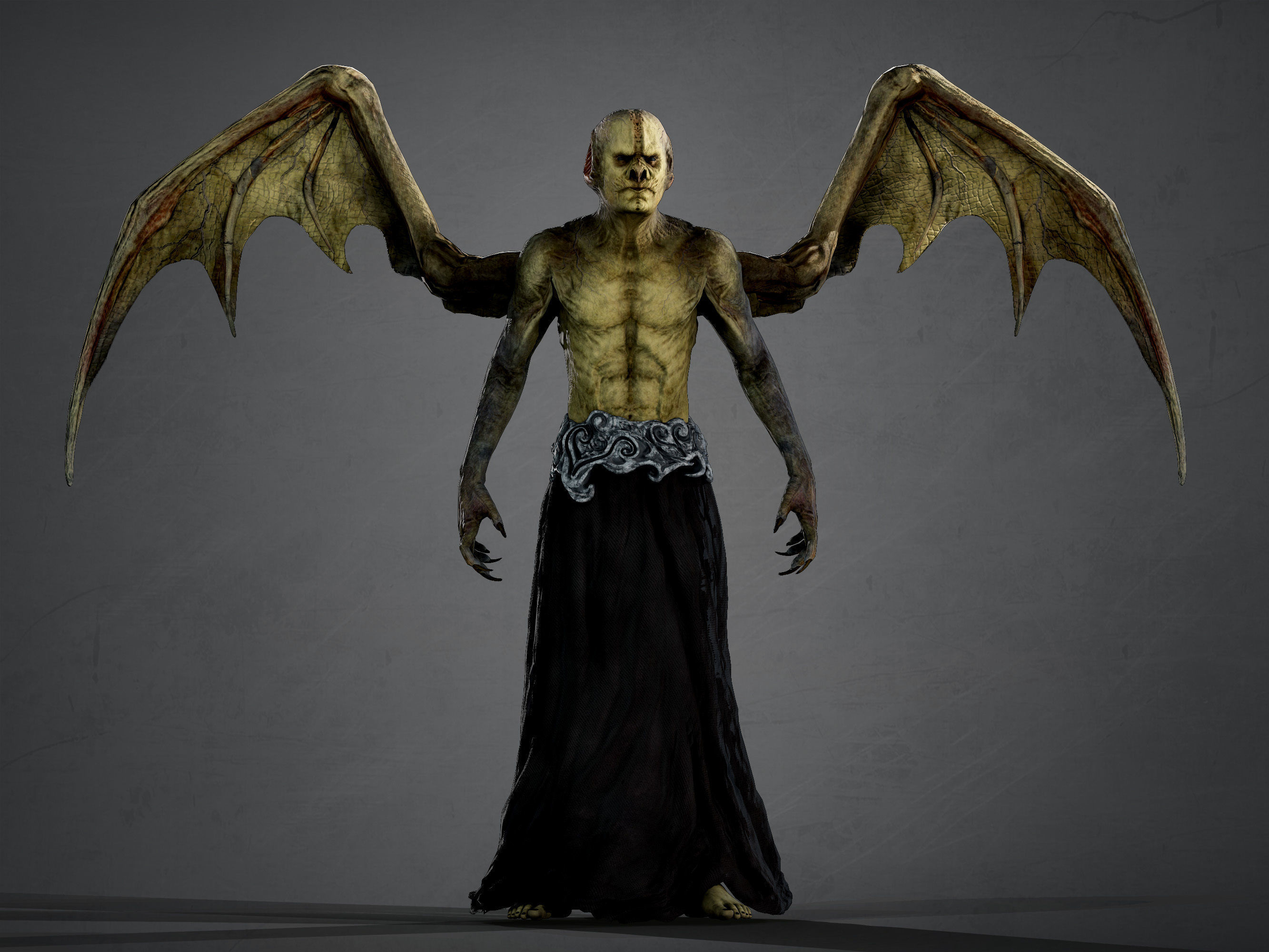 Marcus Low-poly 3D model_6