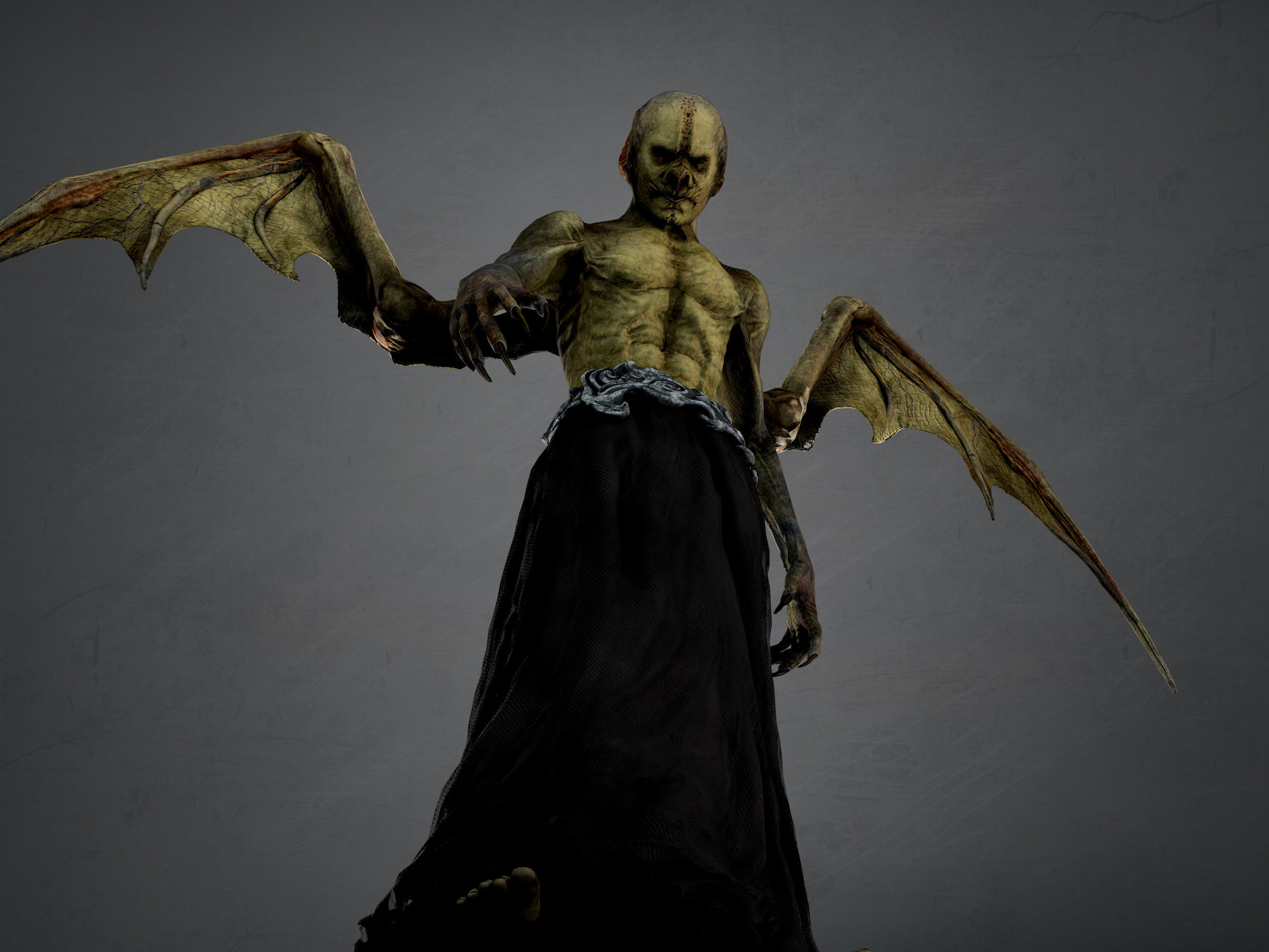 Marcus Low-poly 3D model_7