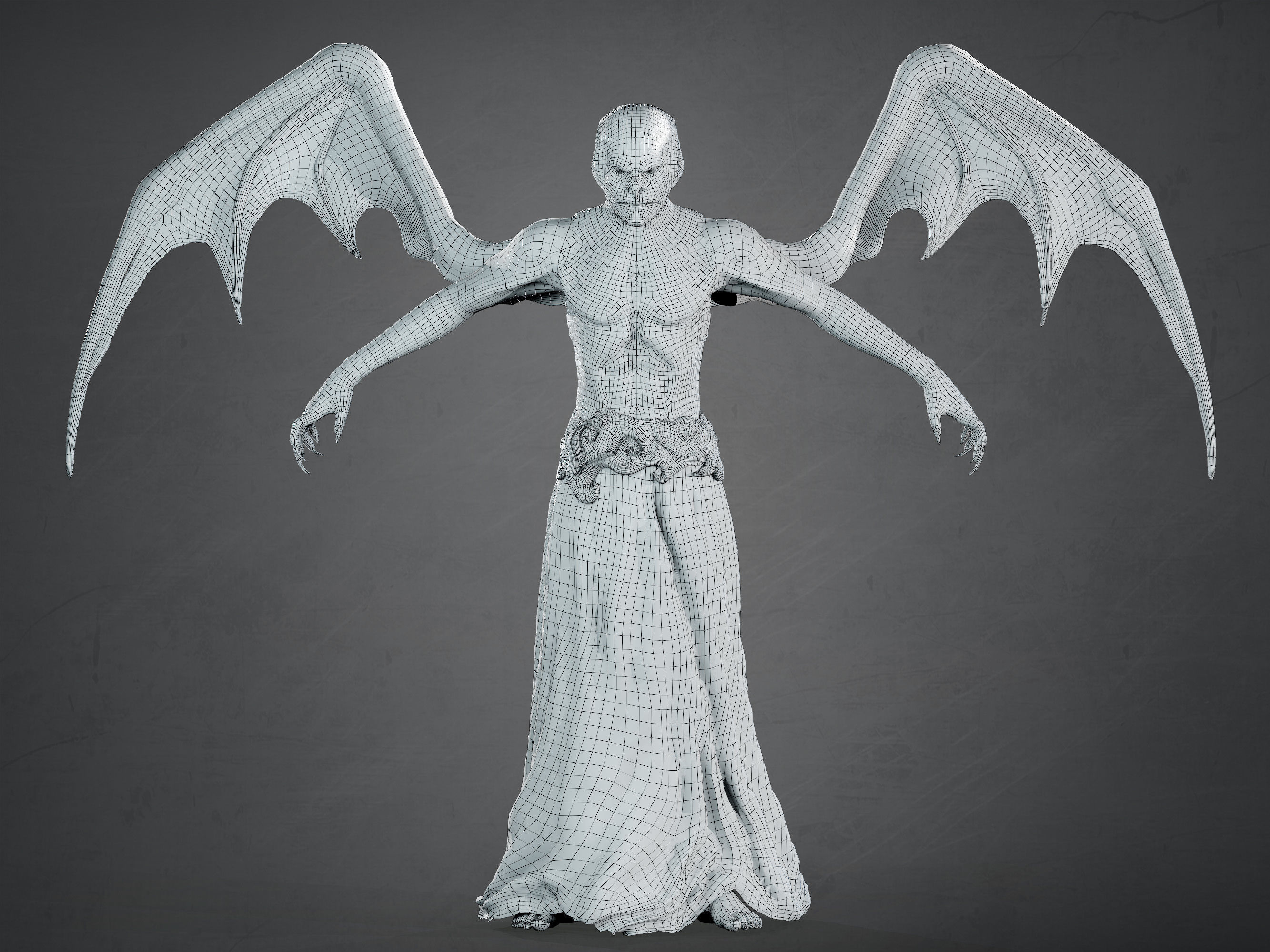 Marcus Low-poly 3D model_12