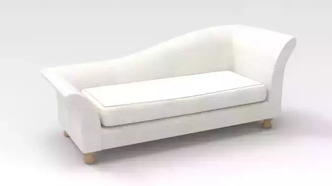 Lounge Sofa White