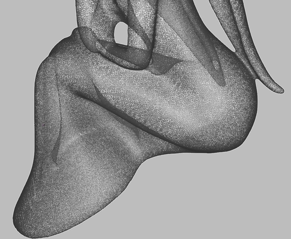 Angel  Sculpture Statue 3D Print Ready 3D model_13