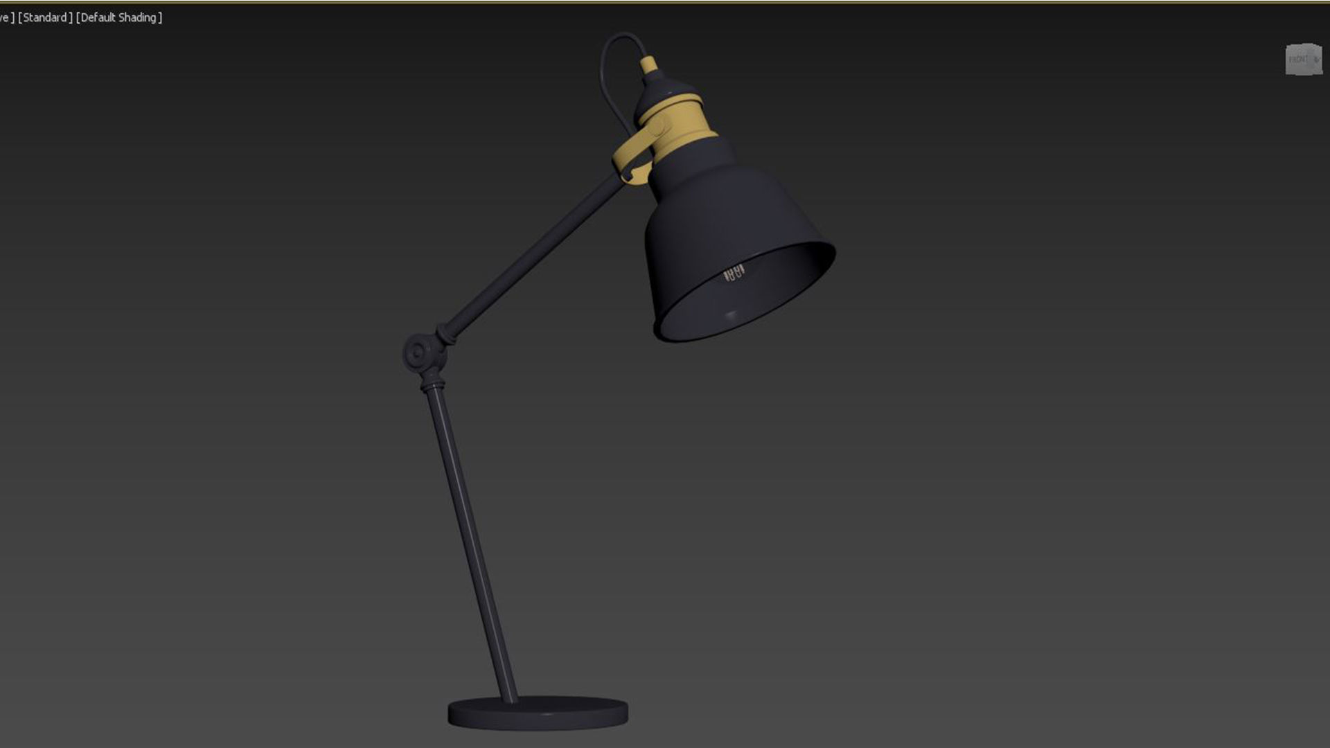 EGLO Thornford BlackBronzed Table Lamp Black by EGLO 3D model_7
