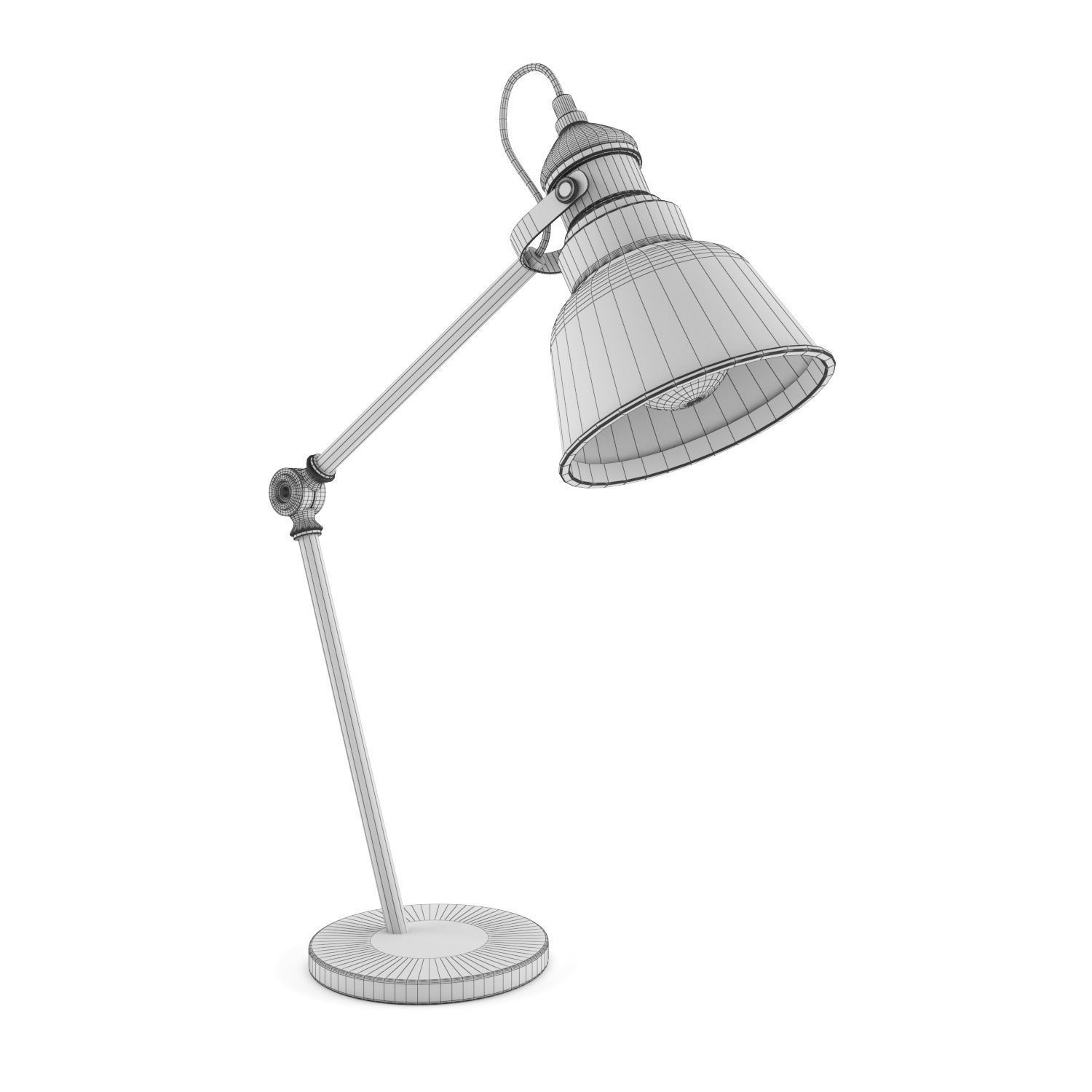 EGLO Thornford BlackBronzed Table Lamp Black by EGLO 3D model_1