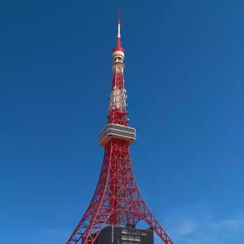 Tokyo Tower 3D model