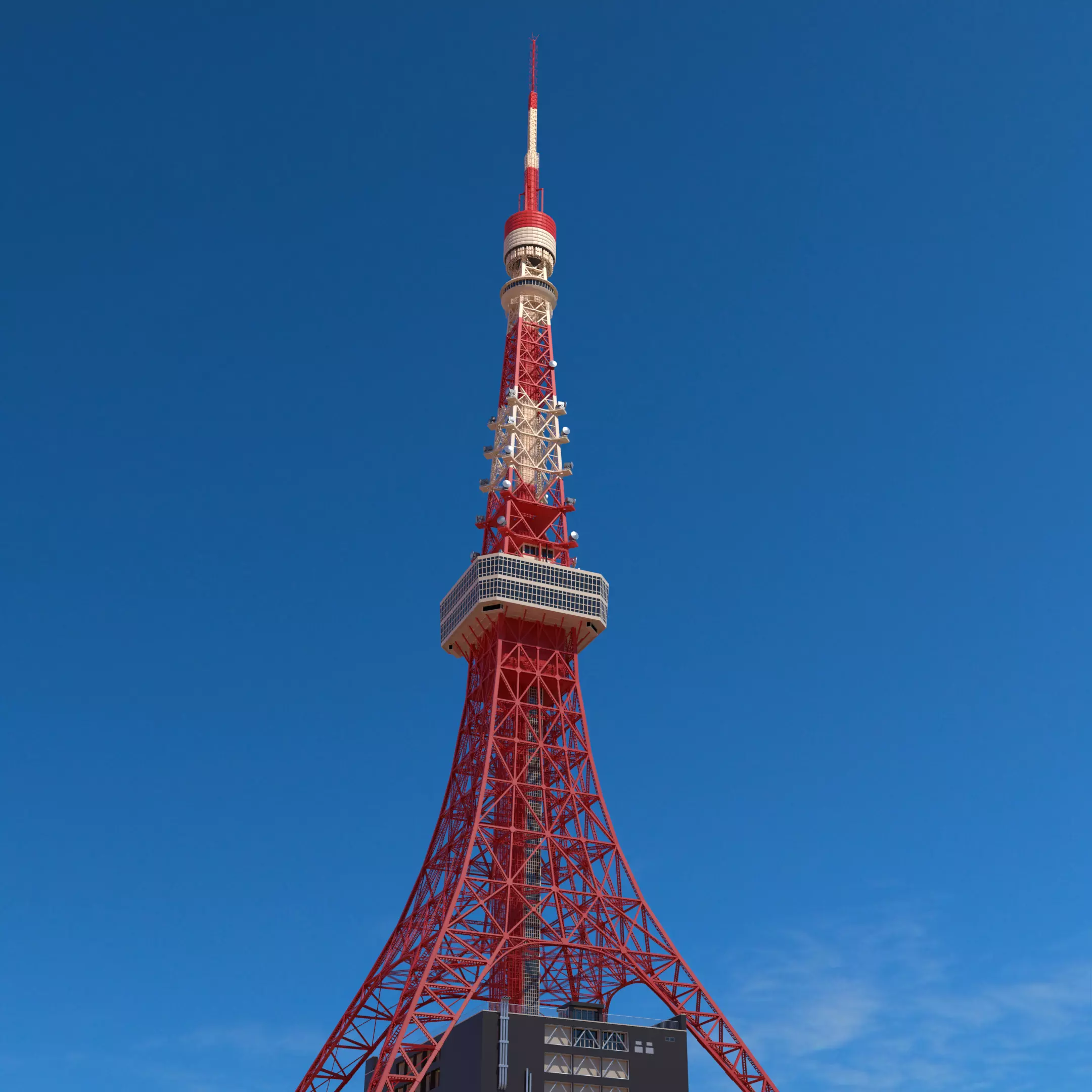 Tokyo Tower 3D model_0