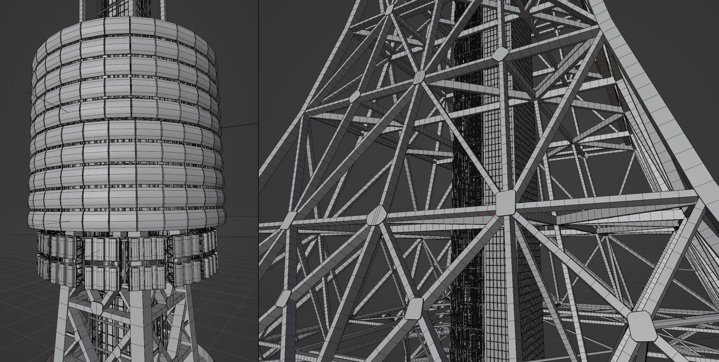 Tokyo Tower 3D model_3