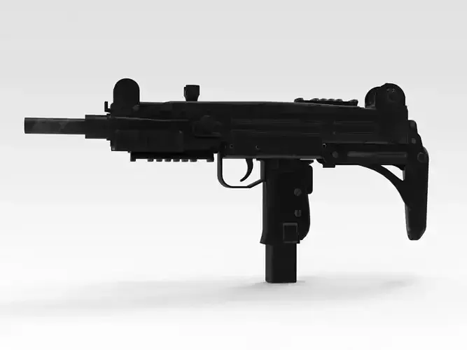 Machine Gun 3D model
