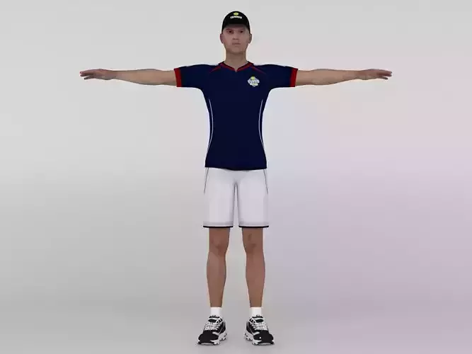 Male Tennis Player 01