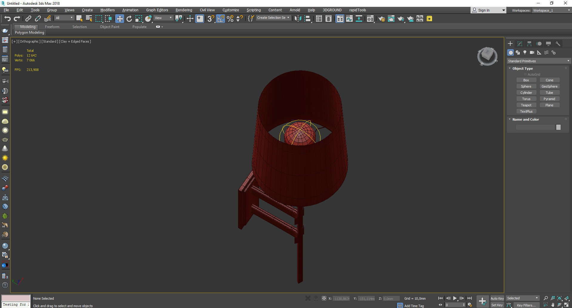 Hudson Valley Fredonia Wall Sconce Low-poly 3D model_4