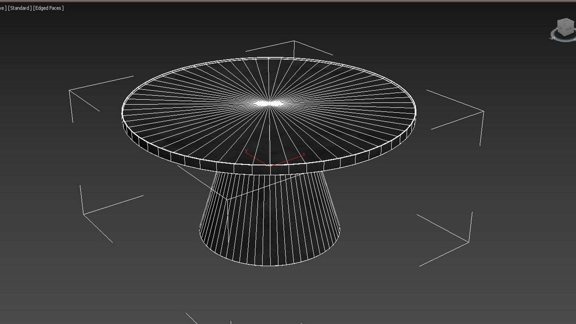 Coffee table SOLI black 3D model_6