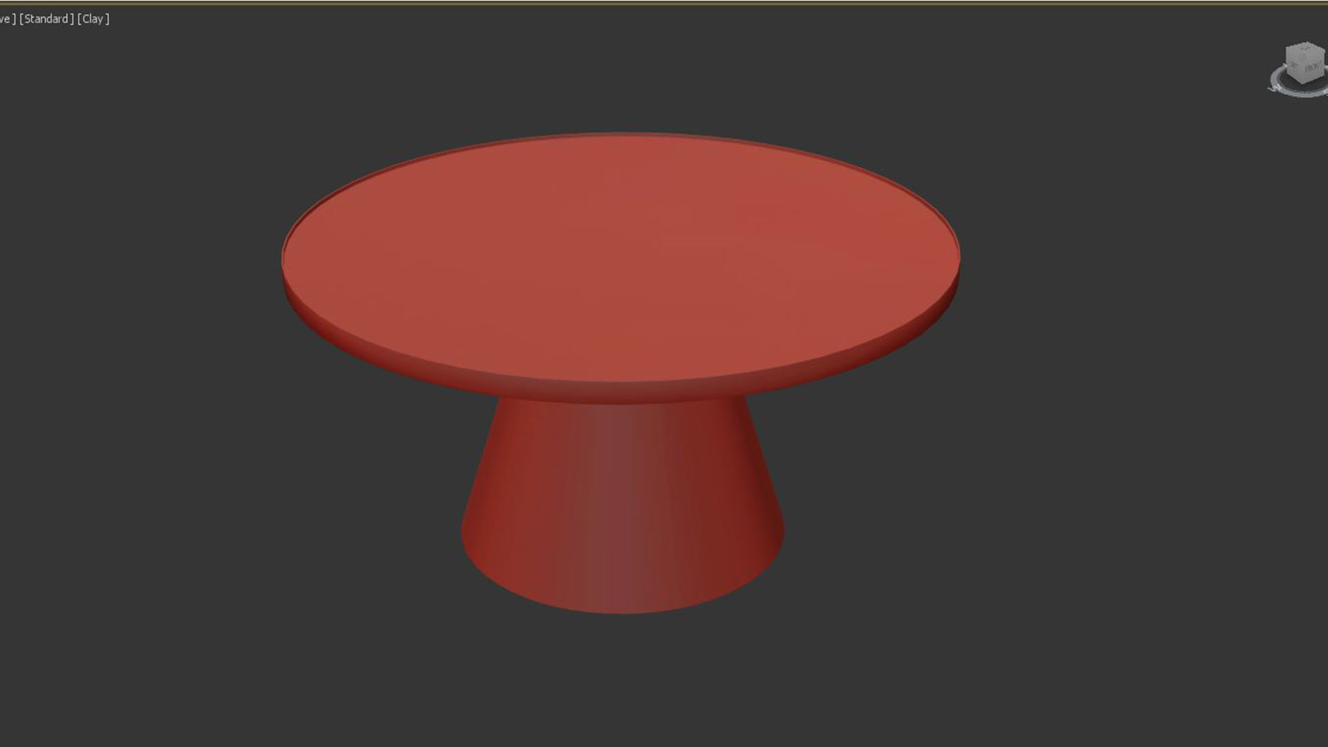 Coffee table SOLI black 3D model_5