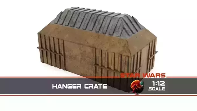 Hangar Crate Free 3D print model