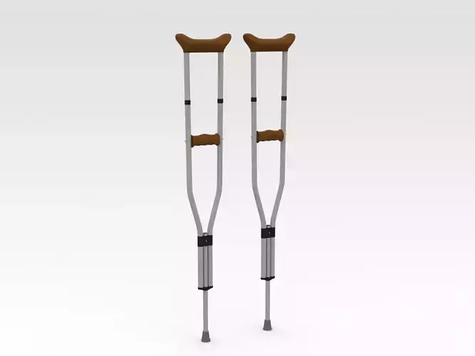 Aluminium Crutches