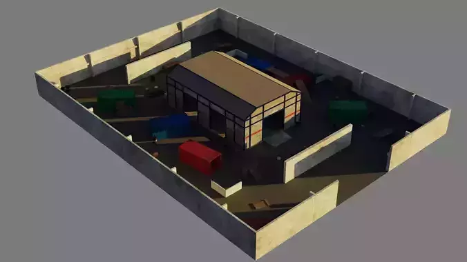 FPS Game Environment - PBR