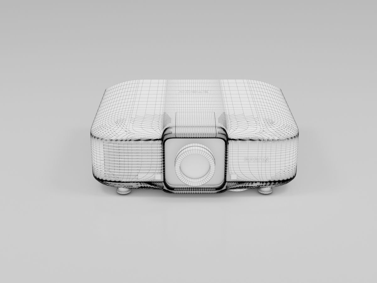 Projector 3D model epson 3D model_6