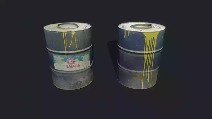 3D Scan Old Barrel 01