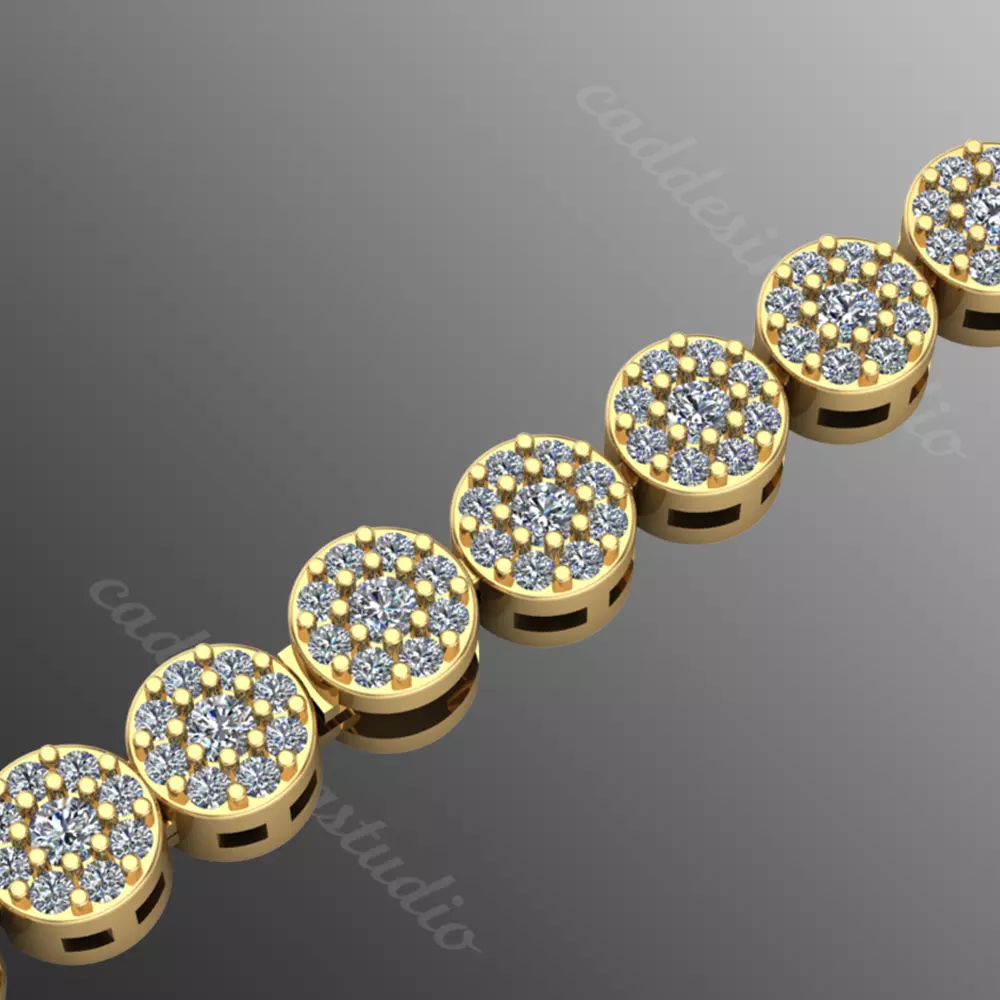 Bracelet bi6 3D print model_0