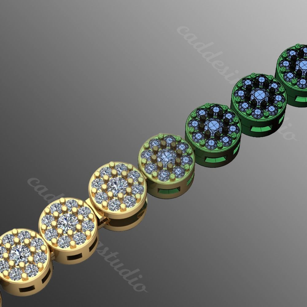 Bracelet bi6 3D print model_1