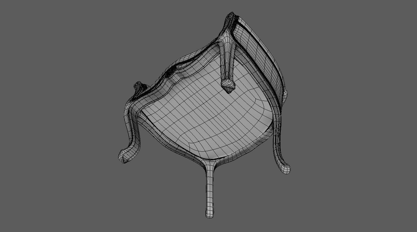  Antique Chairs 3D model_30