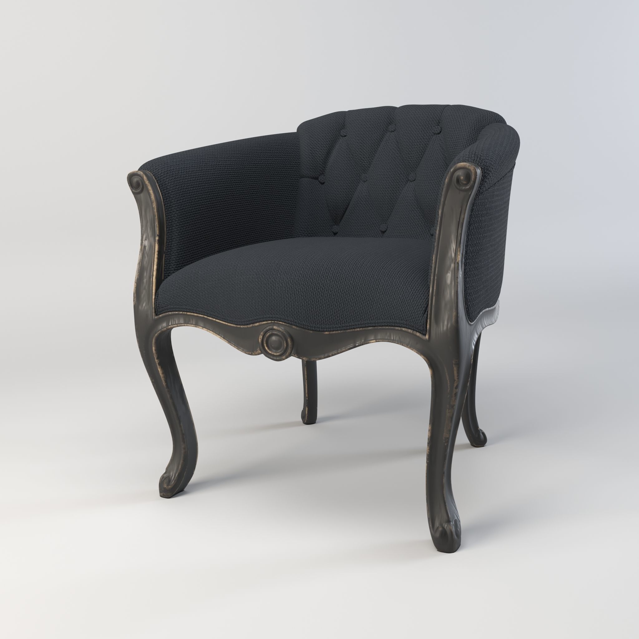  Antique Chairs 3D model_4