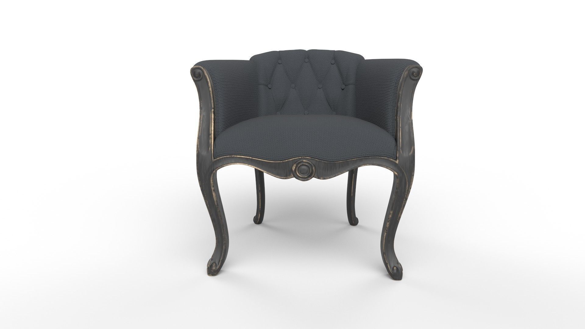  Antique Chairs 3D model_7